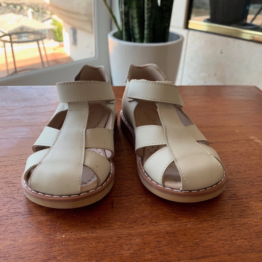 Petits Marcheurs Classic Leather Fisherman Sandal